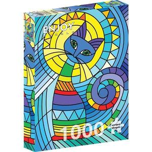 Ornamental Cat - Puzzle 1000 Piese Enjoy imagine