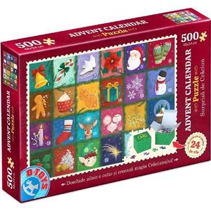 Puzzle 500 piese: Advent Calendar. Model 2 imagine