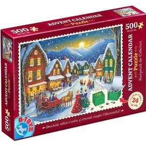 Puzzle 500 piese: Advent Calendar. Model 1 imagine