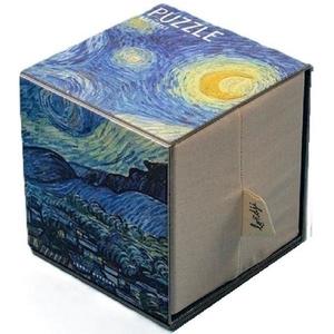 Cube puzzle: Starry Night. Van Gogh imagine