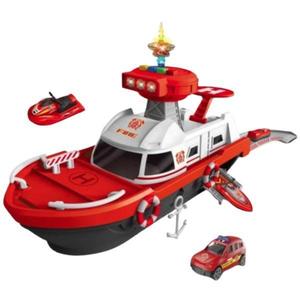 Barca de pompieri cu sunete si lumini Fire imagine