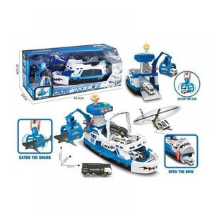 Barca de politie cu macara si catapulta Shark Attack imagine