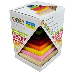 Jucarie din lemn: Piramida culorilor imagine