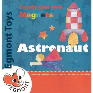 Set de desen cu piese magnetice. Astronaut imagine