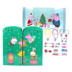 Calendar Advent Joy Toy, 2025, Peppa Pig, 28 x 7 x 28 cm imagine