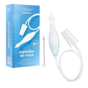 Aspirator nazal Vitammy Katarino, cu conectare la aspiratorul de uz casnic, varf moale din silicon, eficient si igienic, perie de curatare imagine