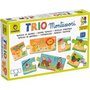 Familii de animale - Joc trio montessori imagine