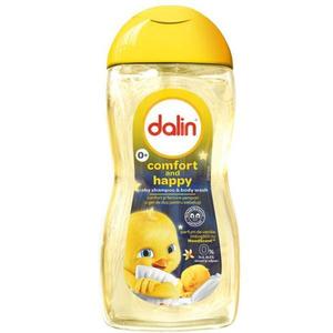 Sampon si Gel de Dus pentru Bebelusi (0+), Parfum de Vanilie - Dalin Comfort & Happy Baby Shampoo & Body Wash, 200 ml imagine