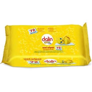 Servetele Umede - Dalin Soft & Clean, 72 buc imagine