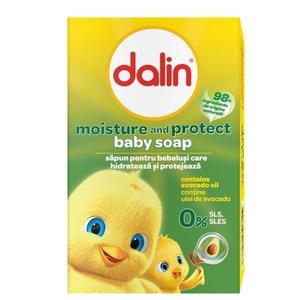 Sapun pentru Bebelusi Hidratant si Protector cu Ulei de Avocado - Dalin Moisture & Protect Baby Soap with Avocado Oil, 100 g imagine