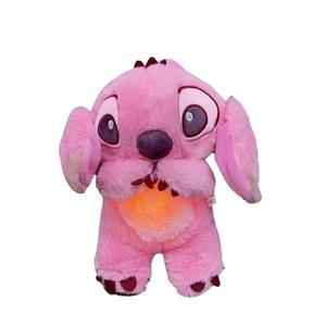 Jucărie Interactivă de Plus care Respiră și Îi Luminează Inima, 28/30 cm, Lilo, Cântă și Încântă imagine