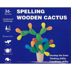 Joc din lemn de echilibru: Cactus imagine