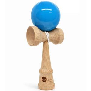 Kendama din Lemn Profesională, Bilă Albastră, 25 cm – Jucărie Skill Toy pentru Copii și Adulți imagine