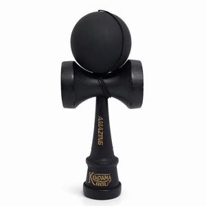 Kendama Profesională Amazing, All Black, Bilă Rubber Grip, Lemn Premium, 18 cm, cu Cutie, 5 + imagine