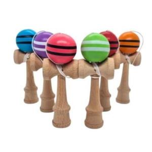 Set 6 Mini Kendama din Lemn 12 cm imagine
