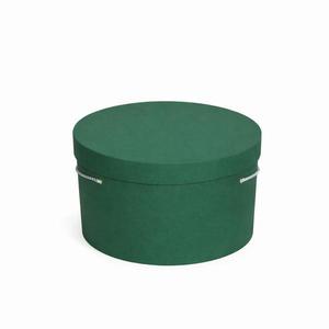 Cutie rotunda pentru trusou - verde imagine