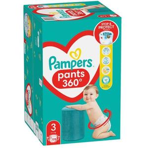 Scutece-Chilotel - Pampers Active Baby Pants 360° Stop&Protect Mega Box, marimea 3 (6-11 kg), 128 buc imagine