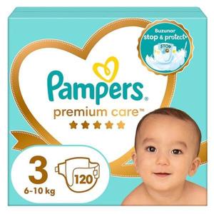 Scutece pentru Bebelusi - Pampers Premium Care Stop&Protect Mega Box, marimea 3 (6-11 kg), 120 buc imagine