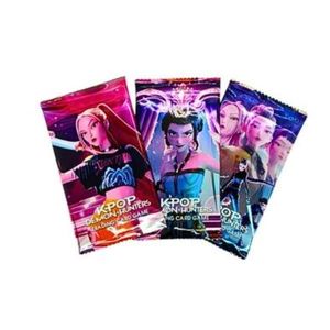 Set 3 Plicuri Cartonașe Colectionabile K-POP Demon Hunters – 24 cartonașe (8/plic) imagine