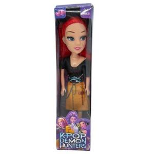 Păpușă Mira K-Pop Demon Hunters, 16 cm - Păpușă mini fashion cu păr roșcat imagine