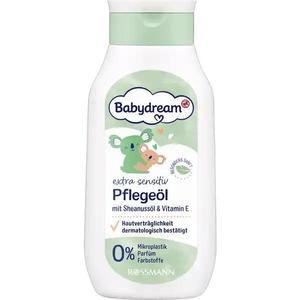 Ulei pentru o ingrijire hidratanta a pielii bebelusilor, fara parfum, cu ulei de karité si vitamina E, extra sensitives, Babydream, 250 ml imagine