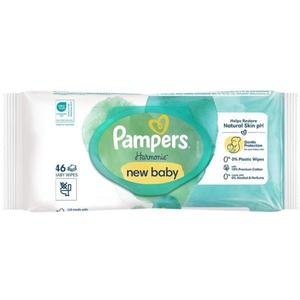 Servetele Umede pentru Bebelusi - Pampers Harmonie New Baby Aloe, 46 buc imagine