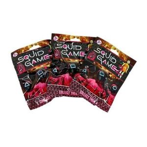 Set 3 Plicuri Squid Game – Figurină Surpriză 6 cm + Cartonaș Colecție imagine