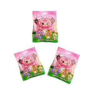 Set 3 plicuri Baby Three – Figurină surpriză 6 cm + cartonaș colecționabil imagine