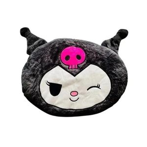 Pernă cu Păturică Pufoasă, Model Kuromi, 45 cm – Pernă Decorativă 2-în-1, imagine