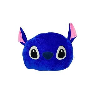 Pernă cu Păturică Pufoasă, Model Stitch, 45 cm – Pernă 2-în-1 pentru Copii imagine