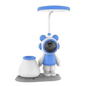 Lampă de birou pentru copii, model Astronaut 30 cm Albastru imagine