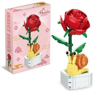 Set Construcție Trandafir cu Melc imagine