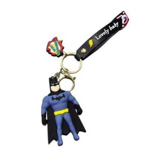 Breloc Supererou Batman Style, 7 cm, Curea Silicon imagine