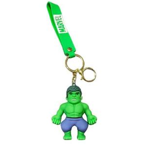 Breloc Hulk Superhero, 7 cm, Curea Silicon imagine