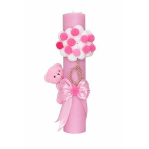 Lumanare botez cu ursulet model 11 imagine