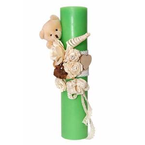 Lumanare botez cu ursulet model 9 imagine