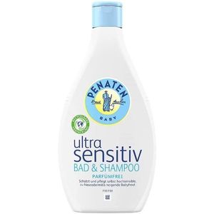 Sampon si spuma de baie pentru bebelusi, Ultra Sensitiv, Penaten, 400ml imagine