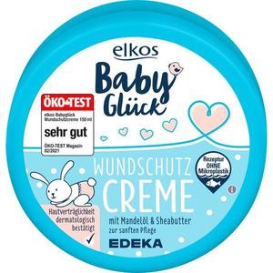 Crema cu ulei de migdale, unt de shea si extract de flori de catifea pentru protectia ranilor, elkos BabyGlück, 150 ml imagine