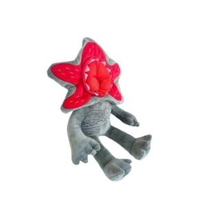 Jucărie de Pluș Demodog Monstru Fantastic, 25 cm, Gri-Roșu, Moale și Detaliată imagine