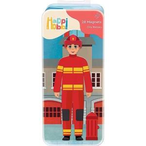 Cutie magnetica metalica: Happi Hobbi. City Heroes imagine