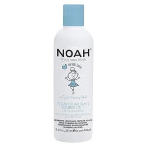 Sampon si Balsam 2 in 1 cu Lapte si Zahar pentru Copii - Noah, 250 ml imagine