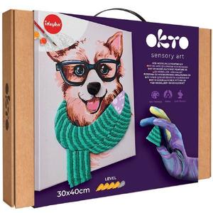 Set pictură si modelare 3D cu argilă ușoară - Set creativ: Fashion imagine