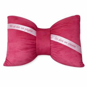Perna pentru trecut pragul dupa botez, din catifea grena, model Dany Kids Fashion imagine