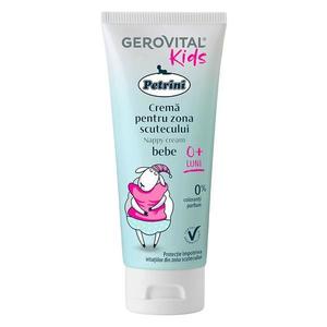 Crema pentru Zona Scutecului - Gerovital Kids Petrini Nappy Cream, 0+ luni, 100 ml imagine