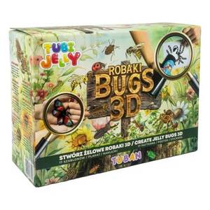Set gel modelator cu 6 culori, Tuban, Tubi Jelly, Insecte imagine