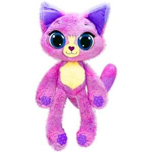 Jucarie de plus parfumata, Bubble Pops, S1, Grape Glee Kitty, 34 cm imagine