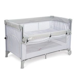 Patut pliant, Juju, 2 nivele, DreamyCloud, Grey imagine