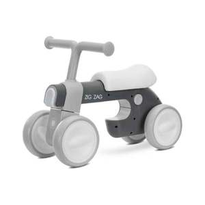 Bicicleta de echilibru, Lorelli Zig Zag, scaun reglabil 2 pozitii, cadru usor si stabil, lumini si muzica, Grey imagine