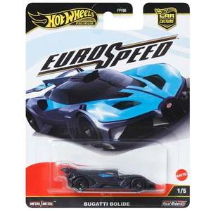 Masina metalica, Hot Wheels Premium, Car Culture, EuroSpeed, Bugatti Bolide, JBK79 imagine