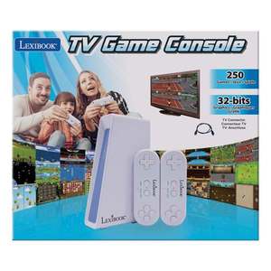 Consola Tv cu 250 jocuri si 2 controlere wireless, Lexibook, 32-Bit Graphics imagine